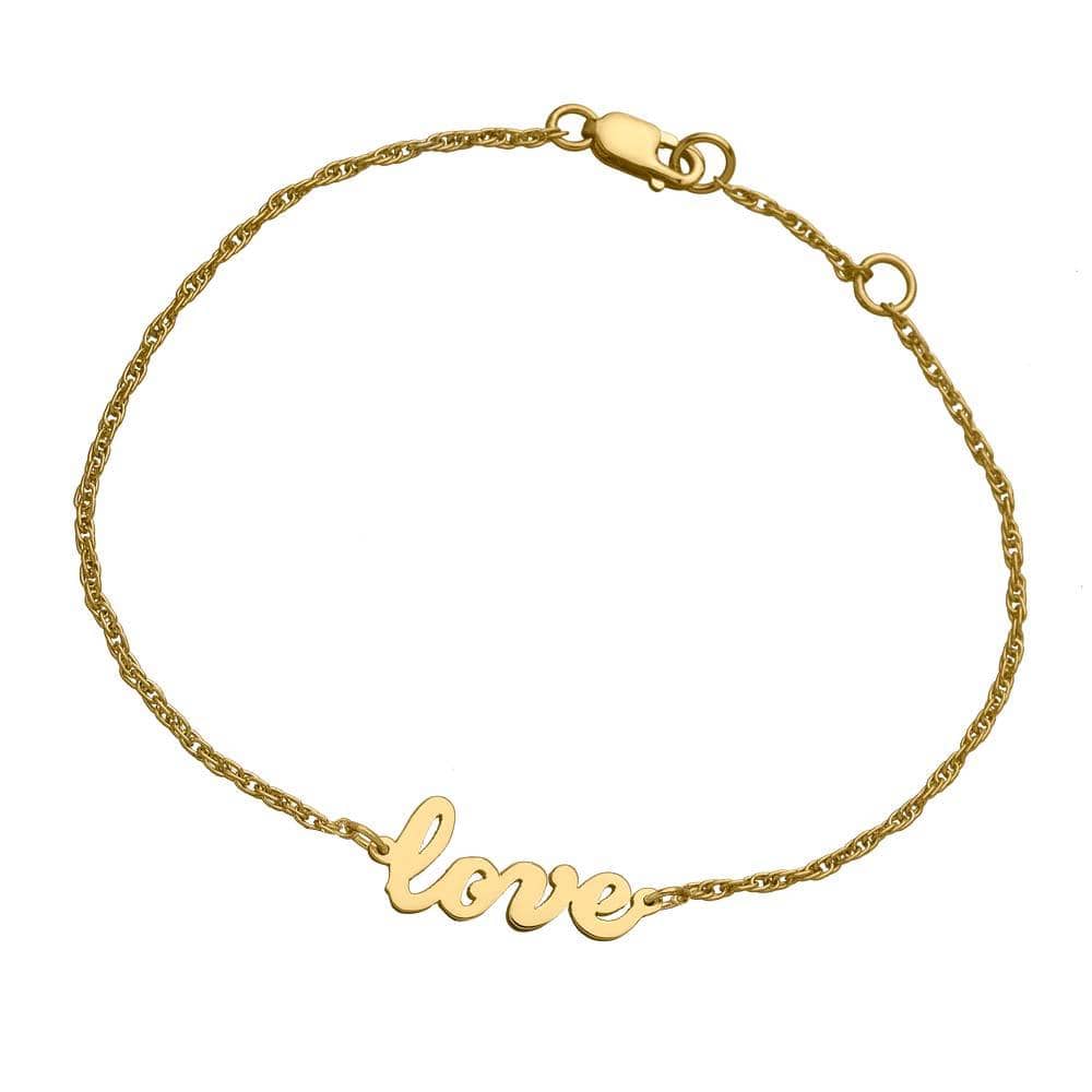 Jennifer Zeuner Jewelry Addison Anklet gold vermeil