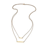 Jennifer Zeuner Jewelry Cynthia Necklace gold vermeil