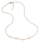 Jennifer Zeuner Jewelry Emerson Necklace gold vermeil