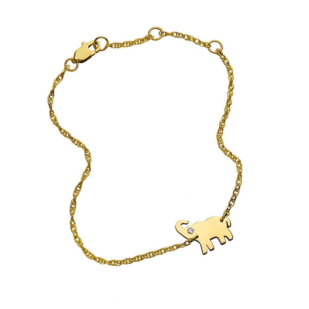 Jennifer Zeuner Jewelry Erin Elephant Bracelet