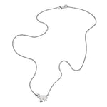 Jennifer Zeuner Jewelry Erin Mini Elephant Necklace sterling silver