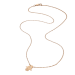 Jennifer Zeuner Jewelry Faith Necklace rose vermeil