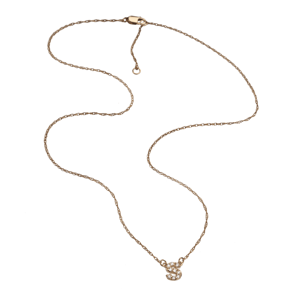 Jennifer Zeuner Jewelry Gigi 14K Necklace 14k yellow gold / 15"-16"