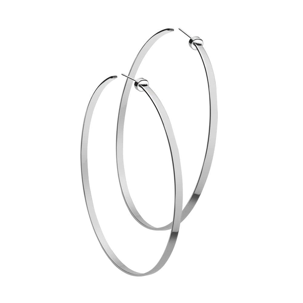 Jennifer Zeuner Jewelry Jennifer 3" Hoops sterling silver