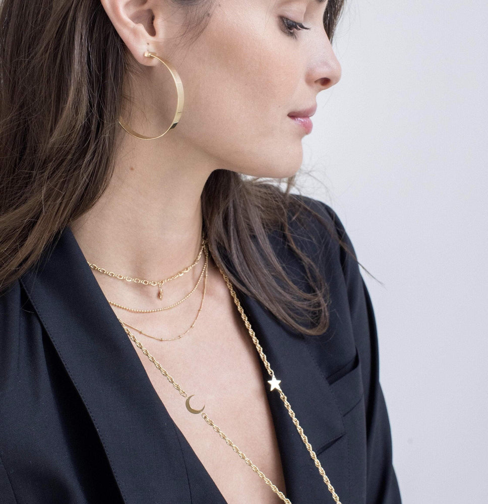 Jennifer Zeuner Jewelry June 2" Hoops