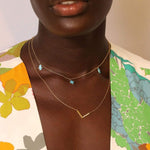 Jennifer Zeuner Jewelry Justine Diamond Necklace