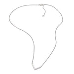 Jennifer Zeuner Jewelry Justine Diamond Necklace 14k white gold