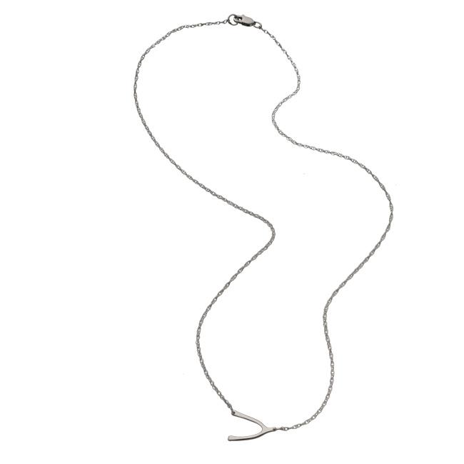 Jennifer Zeuner Jewelry Lily 1/2" Necklace sterling silver