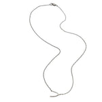 Jennifer Zeuner Jewelry Lily 1/2" Necklace sterling silver