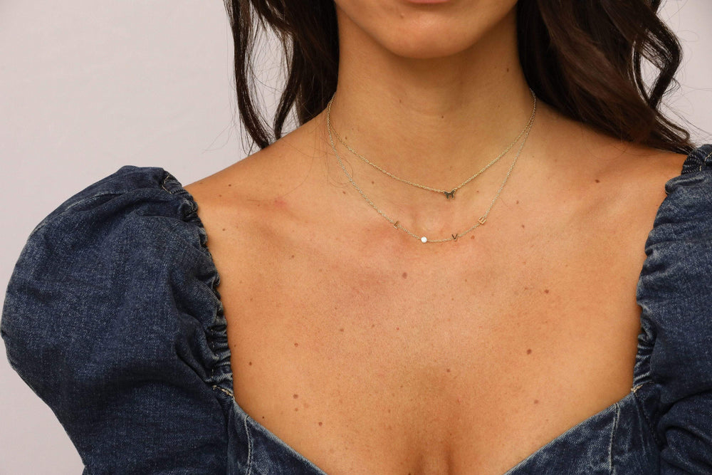 Jennifer Zeuner Jewelry Mariah Mini Butterfly Necklace