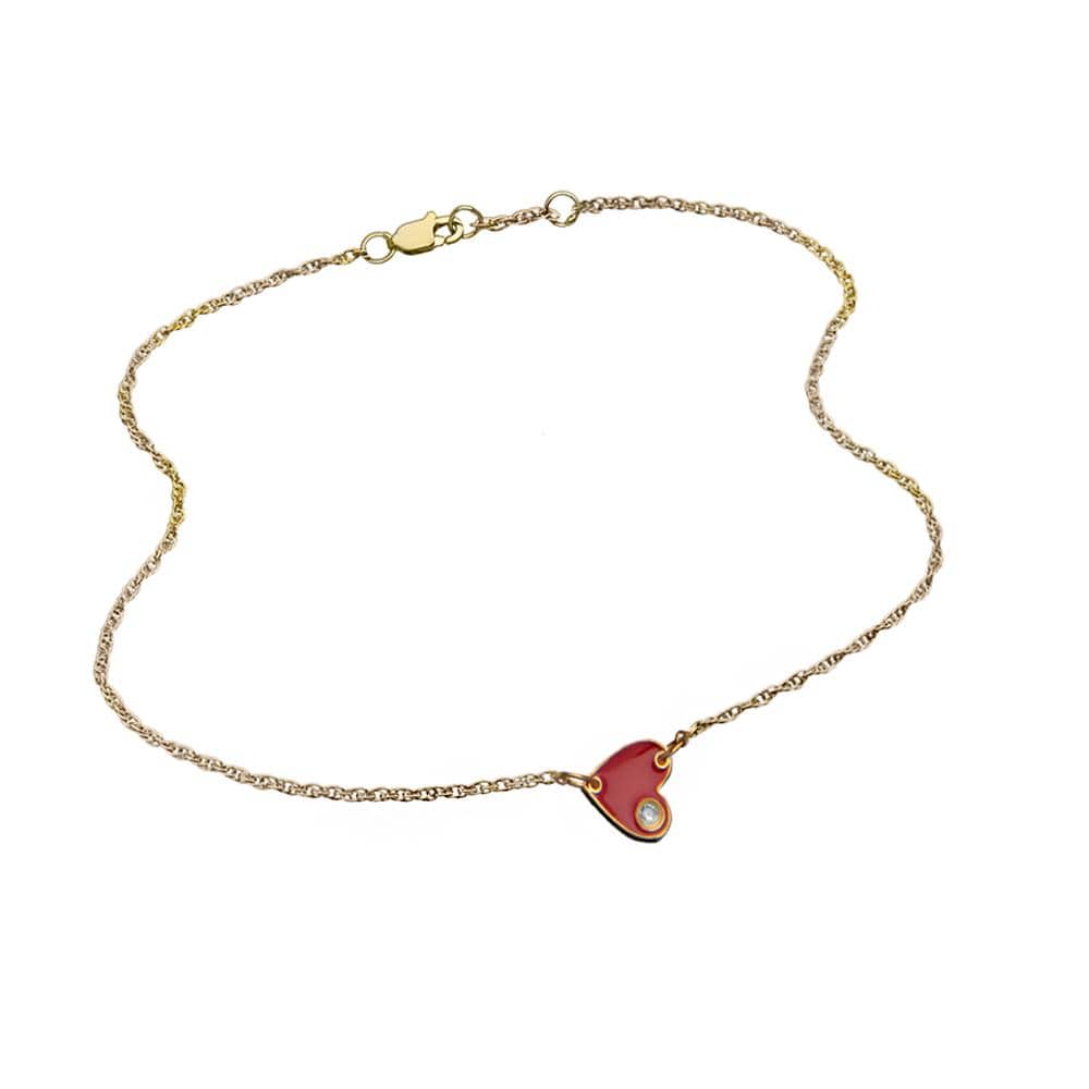 Jennifer Zeuner Jewelry Mia Enamel Anklet