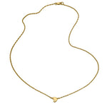 Jennifer Zeuner Jewelry Mia Mini Necklace gold vermeil