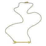 Jennifer Zeuner Jewelry Montana Necklace gold vermeil