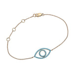 Jennifer Zeuner Jewelry Muskat 14k Bracelet 14k yellow gold