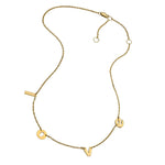 Jennifer Zeuner Jewelry Parker Necklace gold vermeil