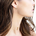 Jennifer Zeuner Jewelry Sade 3/4" Hoops