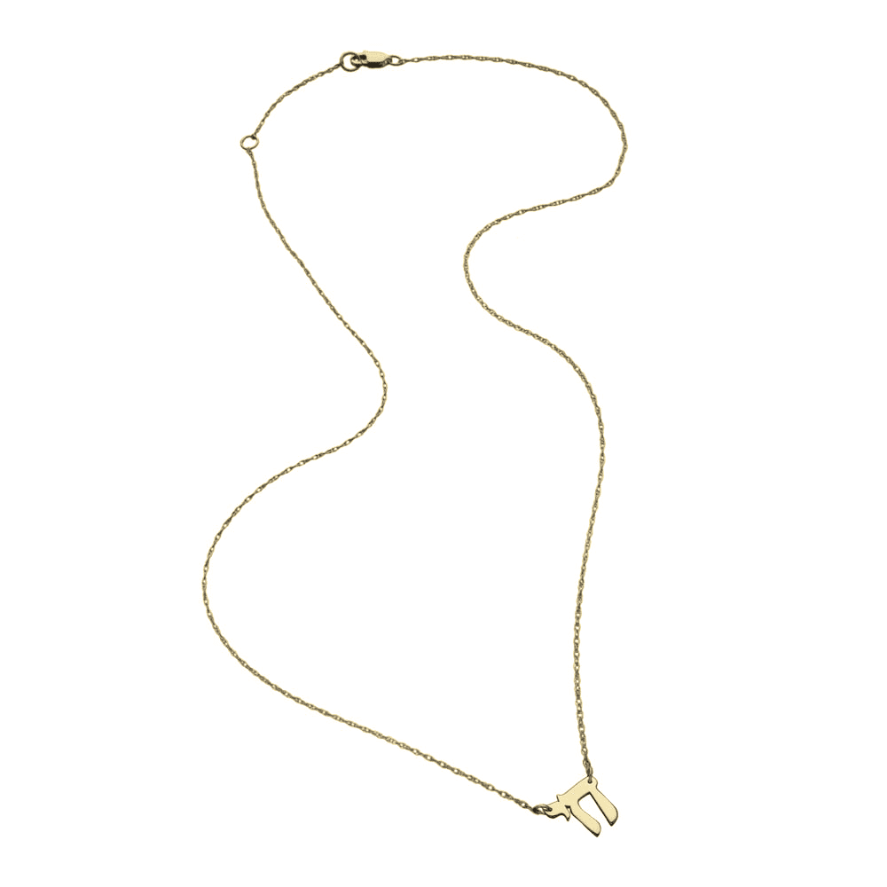 Jennifer Zeuner Jewelry Stav Necklace gold vermeil