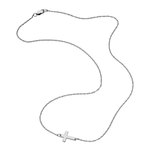 Jennifer Zeuner Jewelry Theresa 1/2" Necklace sterling silver